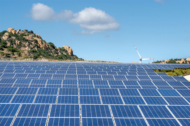 Ground Solar Power Station